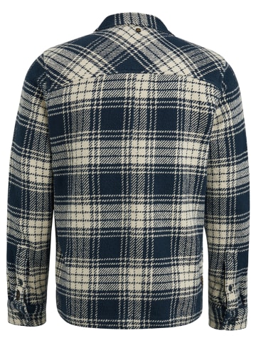 PME Legend Blouse donkerblauw/wit