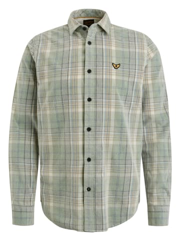 PME Legend Blouse lichtgroen/beige