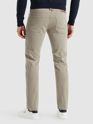PME Legend Dżinsy "Navigator" - Slim fit - w kolorze beżowym