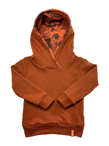 LiVi Hoodie "Maroon wald" in Hellbraun
