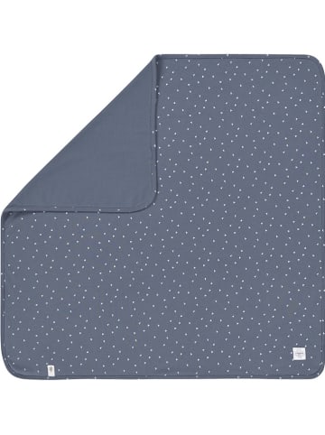 Lässig Decke in Dunkelblau - (L)80 x (B)80 cm