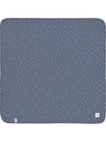 Lässig Decke in Dunkelblau - (L)80 x (B)80 cm - (L)80 x (B)80 cm