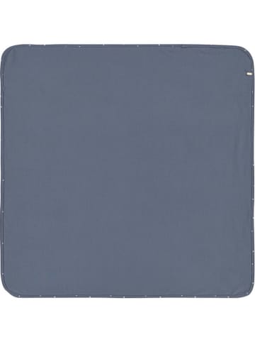 Lässig Decke in Dunkelblau - (L)80 x (B)80 cm - (L)80 x (B)80 cm