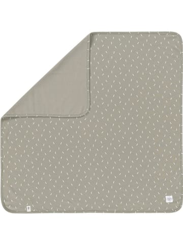 Lässig Decke in Khaki - (L)80 x (B)80 cm