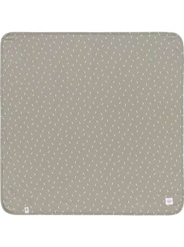 Lässig Decke in Khaki - (L)80 x (B)80 cm