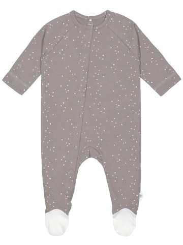 Lässig Pyjama met voetjes taupe