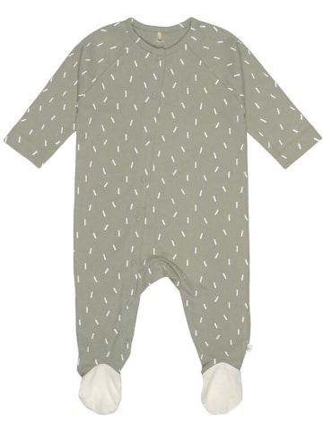 Lässig Schlafanzug mit Füßchen in Khaki