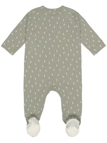Lässig Schlafanzug mit Füßchen in Khaki