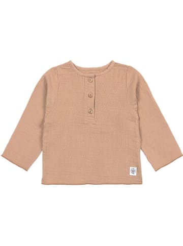 Lässig Longsleeve in Beige