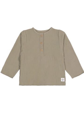 Lässig Longsleeve in Khaki