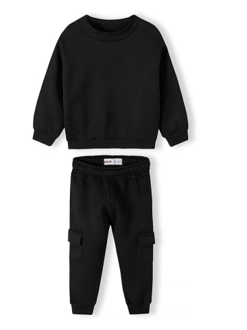 Minoti 2-delige outfit zwart