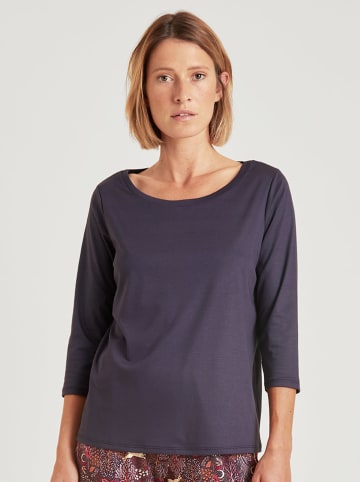 Calida Pyjama-Oberteil in Dunkelblau