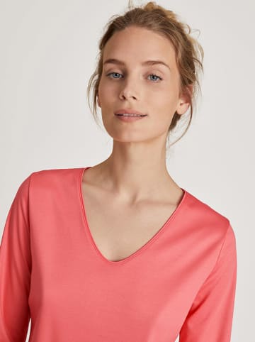 Calida Pyjamashirt koraalrood