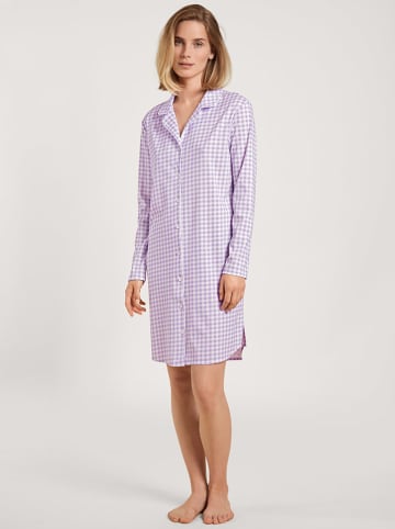 Calida Nachthemd lavendel/wit