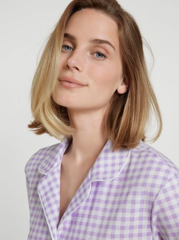 Calida Nachthemd lavendel/wit