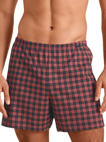 Calida Boxershorts in Rot/ Dunkelblau