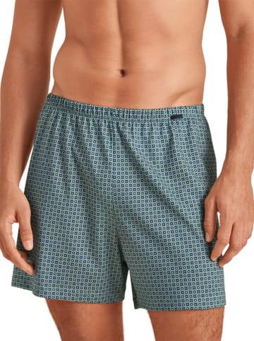 Calida Boxershorts in Grau/ Mint