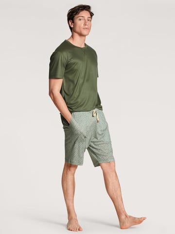 Calida Pyjama in Grün