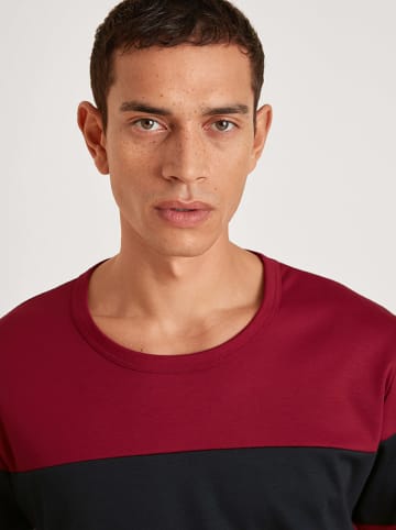Calida Bluza w kolorze bordowo-czarnym