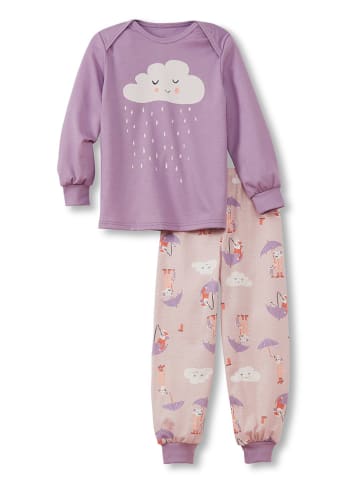Calida Pyjama in Lavendel/ Rosa