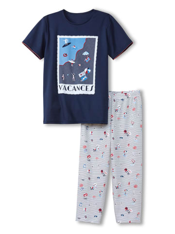 Calida Pyjama donkerblauw