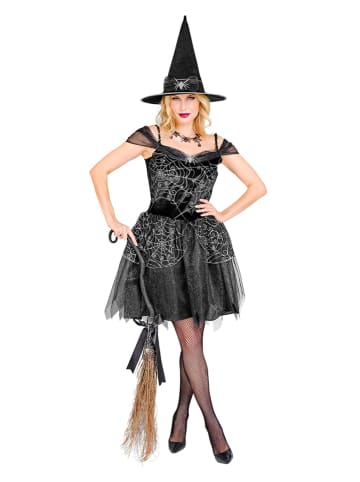 Carnival Party 2-częściowy kostium "Witch" w kolorze czarnym