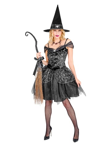 Carnival Party 2-częściowy kostium "Witch" w kolorze czarnym