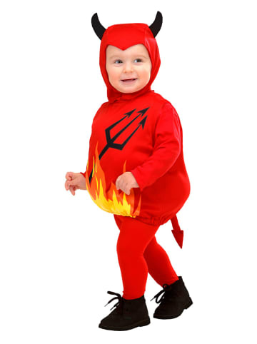 Widmann 2-częściowy kostium "Puffy Devil" w kolorze czerwonym