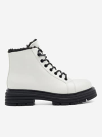 Jenny Fairy Enkelboots "Melody" wit/zwart