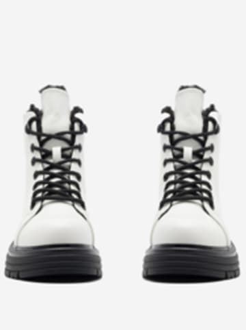 Jenny Fairy Ankle-Boots "Melody" in Weiß/ Schwarz