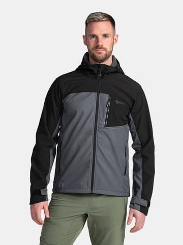Kilpi Softshelljacke "Ravio" in Grau/ Schwarz