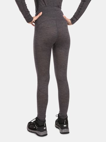 Kilpi Wełnaine legginsy funkcyjne "Mavora" w kolorze szarym