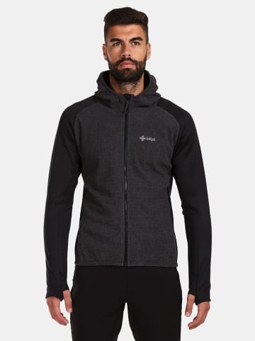 Kilpi Fleecejacke "Versam" in Schwarz/ Anthrazit