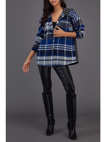 LA Angels Bluza w kolorze antracytowo-niebieskim
