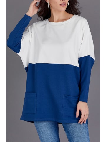 LA Angels Longsleeve wit/blauw