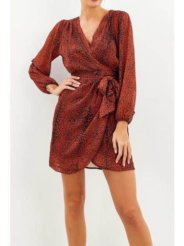 LA Angels Kleid in Rot/ Schwarz