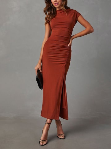 LA Angels Kleid in Rotbraun