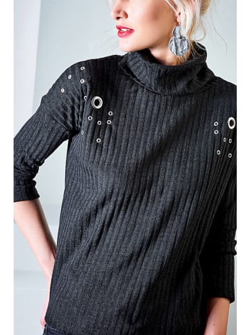 LA Angels Rollkragenpullover in Anthrazit