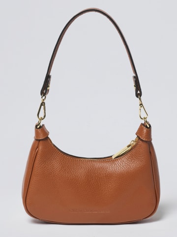 CXL by Christian Lacroix Leder-Schultertasche in Hellbraun - (B)24 x (H)16 x (T)7 cm