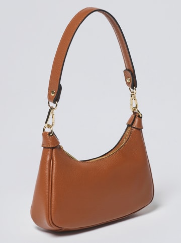 CXL by Christian Lacroix Leder-Schultertasche in Hellbraun - (B)24 x (H)16 x (T)7 cm