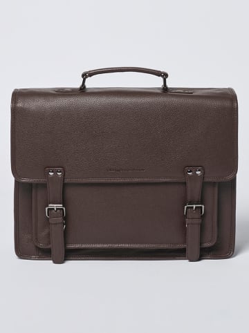 CXL by Christian Lacroix Leder-Businesstasche in Braun - (B)38 x (H)31 x (T)13 cm