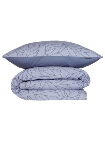 Schiesser Renforcé-Bettwäsche-Set "Leaves" in Lila