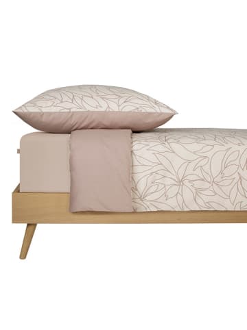 Schiesser Renforcé beddengoedset "Leaves" taupe