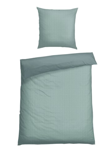 Schiesser Fijnbiber beddengoedset "Lucy" groen