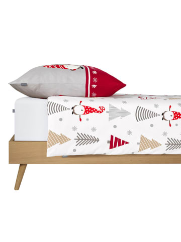 Schiesser Fijnbiber beddengoedset "Maren" grijs