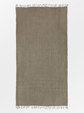 Becksöndergaard Schal "Ilona" in Taupe - (L)200 x (B)100 cm