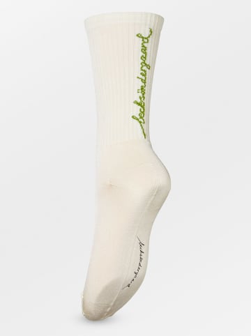 Becksöndergaard Socken "Lauce" in Creme