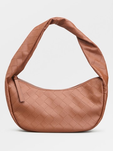 Becksöndergaard Schultertasche "Railo" in Hellbraun - (B)29 x (H)14 cm