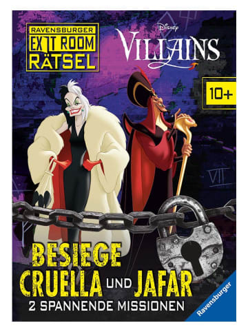 Ravensburger Rätselbuch "Disney Villains - Besiege Cruella und Jafar"