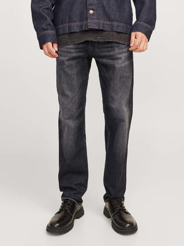 Jack & Jones Dżinsy "Clark" w kolorze antracytowym